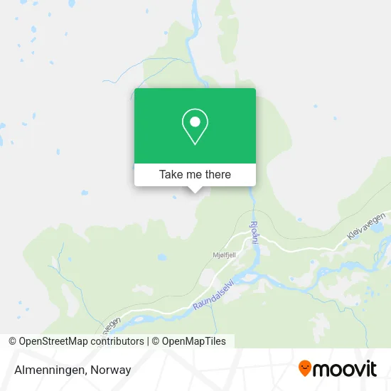 Almenningen map