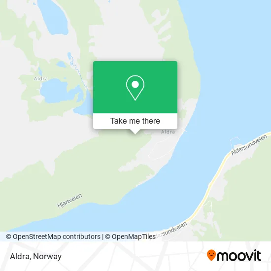 Aldra map