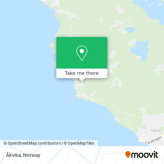 Åkvika map