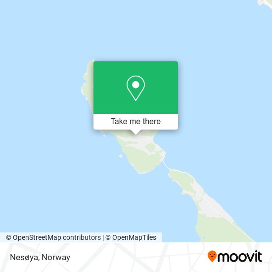 Nesøya map