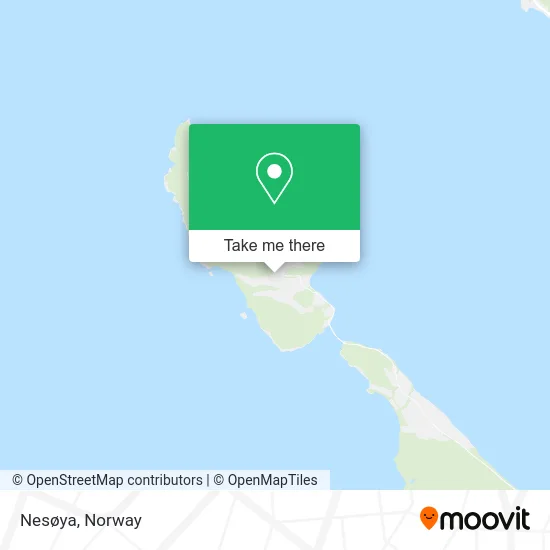 Nesøya map