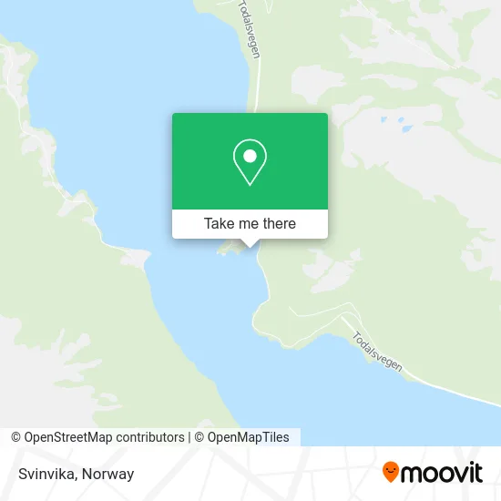 Svinvika map