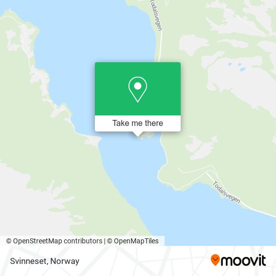 Svinneset map