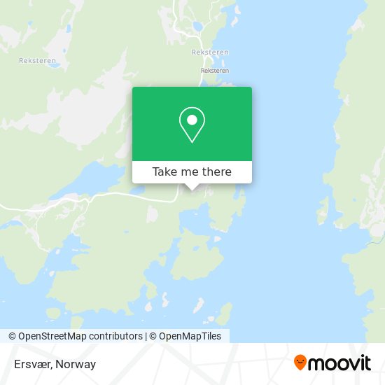 Ersvær map