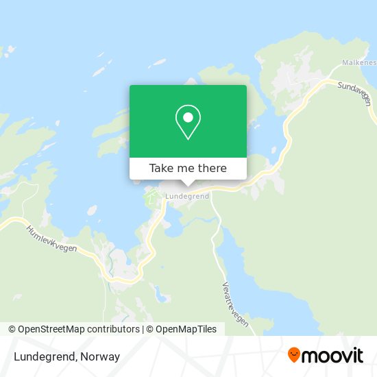 Lundegrend map