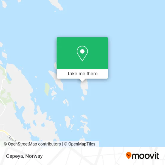 Ospøya map