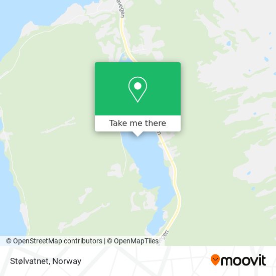 Stølvatnet map