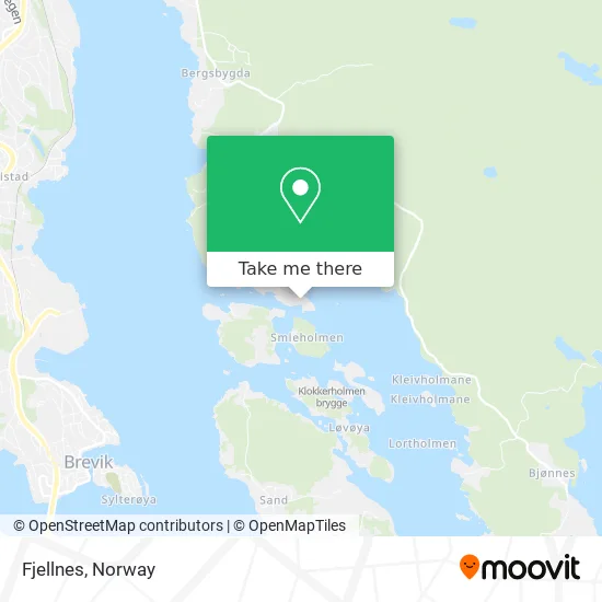 Fjellnes map