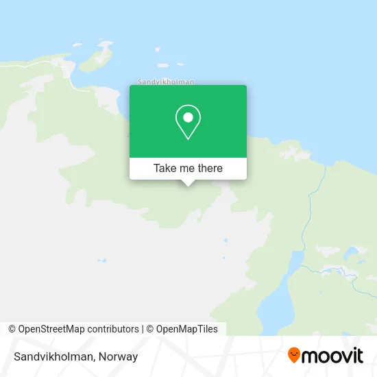 Sandvikholman map