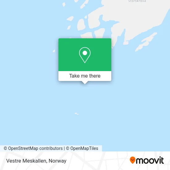 Vestre Meskallen map