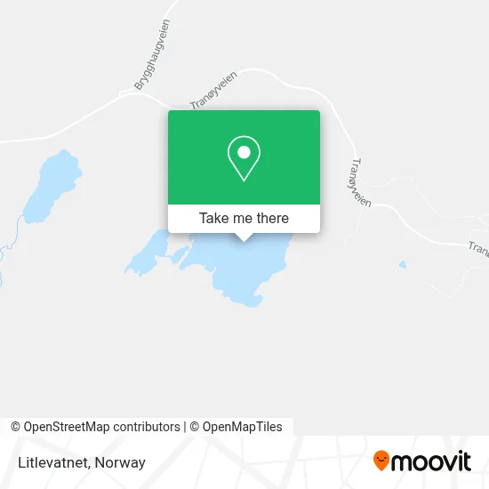 Litlevatnet map