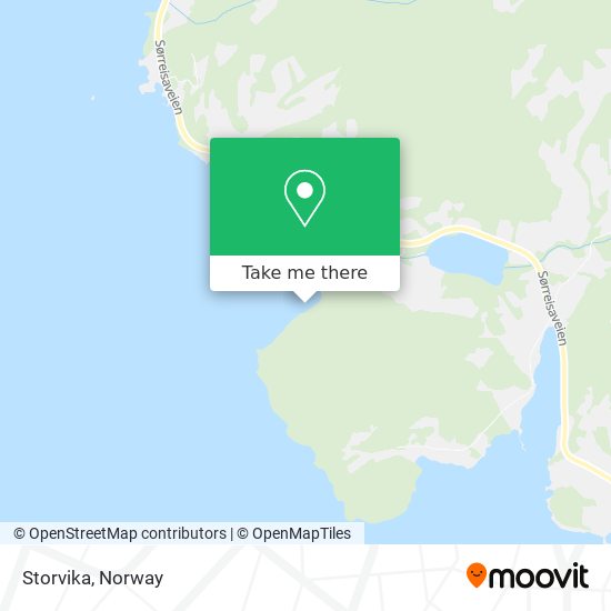 Storvika map