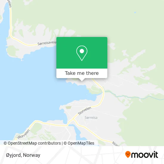 Øyjord map