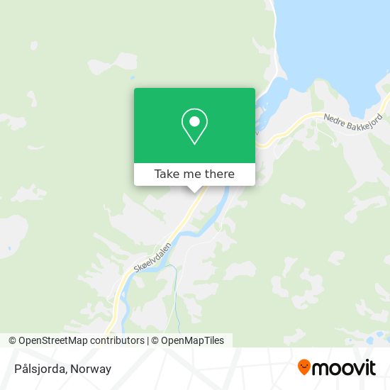 Pålsjorda map