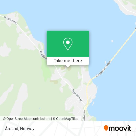 Årsand map