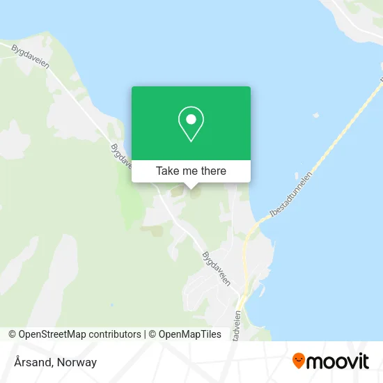 Årsand map