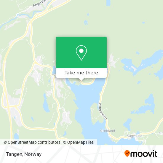 Tangen map