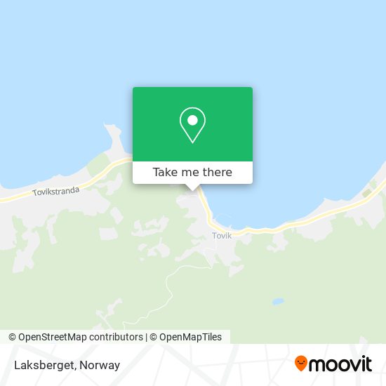 Laksberget map