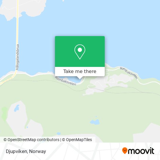 Djupviken map