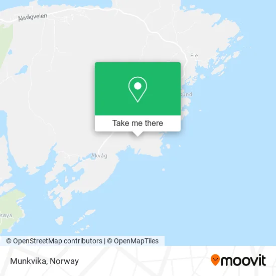 Munkvika map