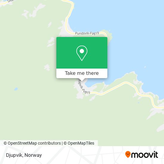 Djupvik map