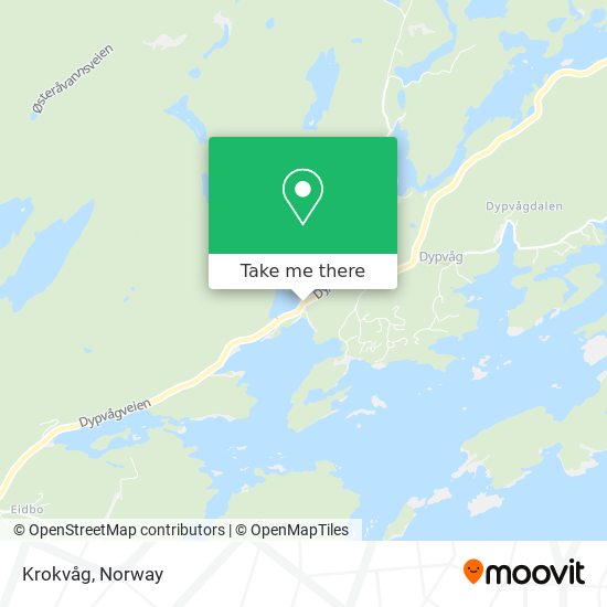 Krokvåg map