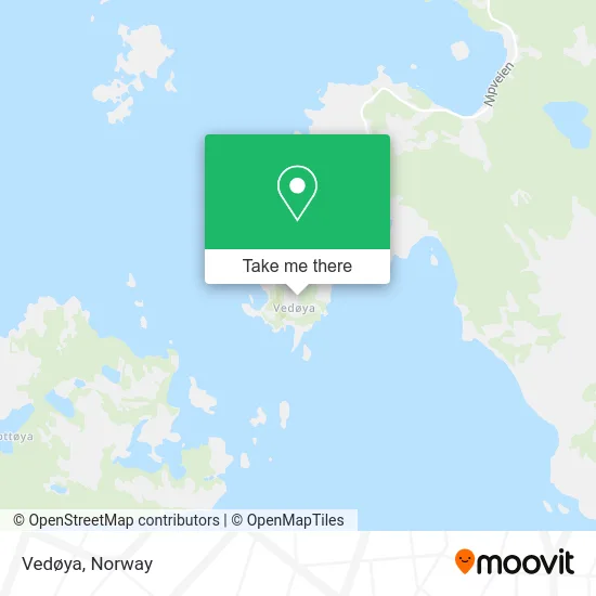 Vedøya map
