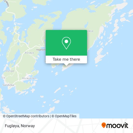 Fugløya map