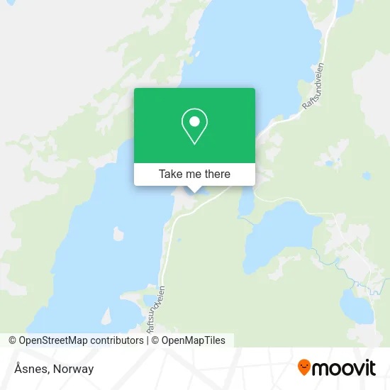 Åsnes map