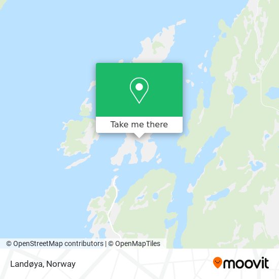 Landøya map