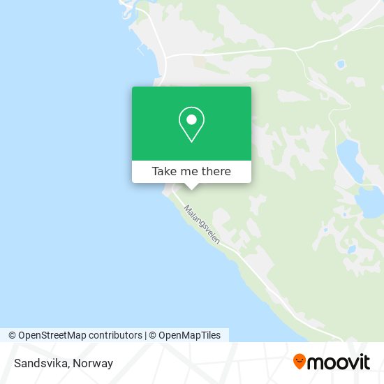 Sandsvika map