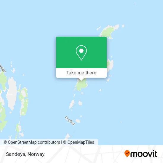 Sandøya map