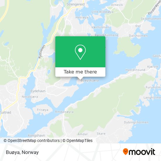 Buøya map