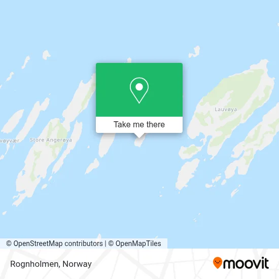 Rognholmen map