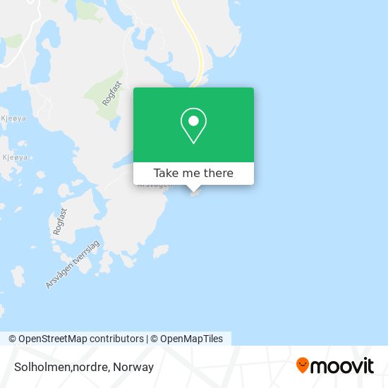 Solholmen,nordre map