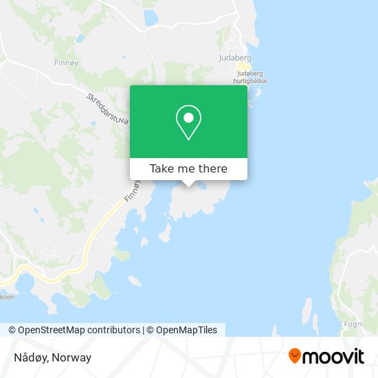 Nådøy map