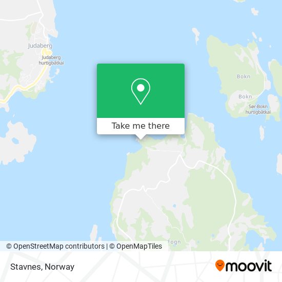 Stavnes map