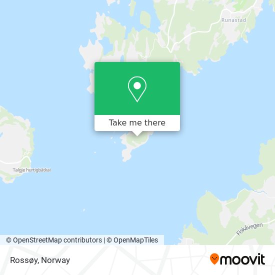 Rossøy map