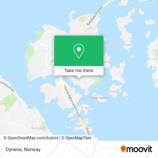 Dynene map