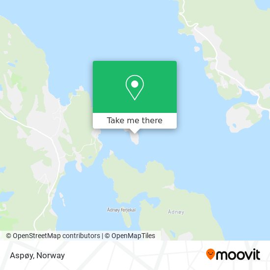 Aspøy map