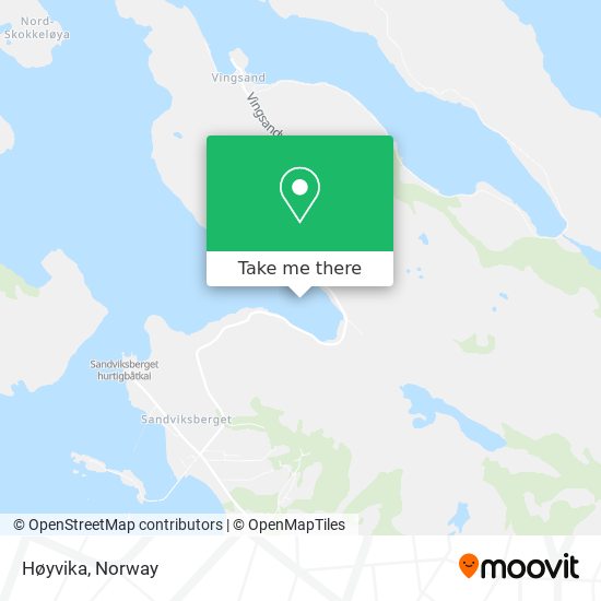Høyvika map