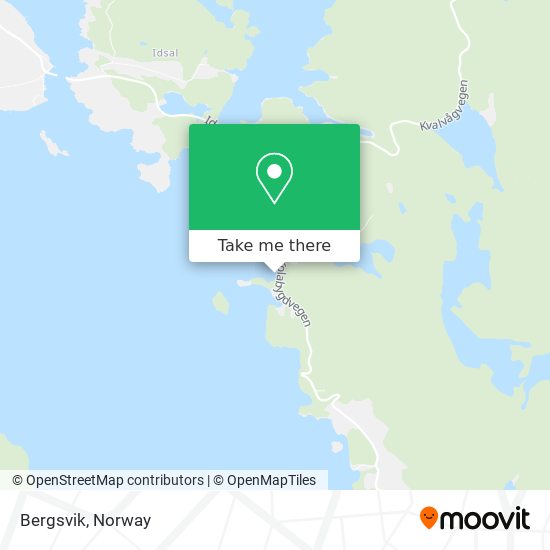 Bergsvik map