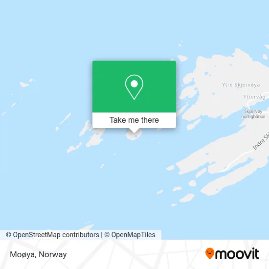 Moøya map
