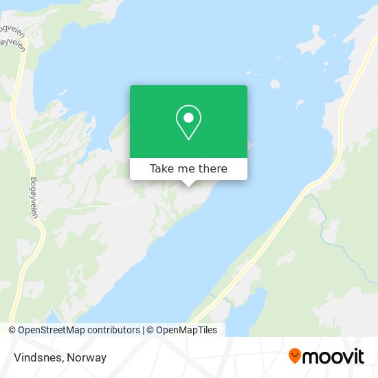 Vindsnes map