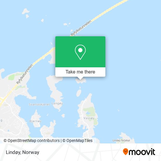 Lindøy map