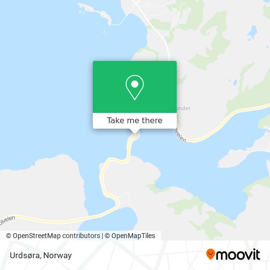 Urdsøra map