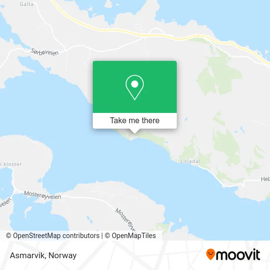 Asmarvik map