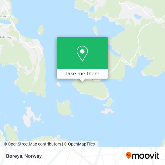 Børøya map