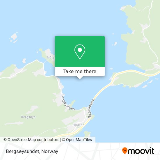 Bergsøysundet map