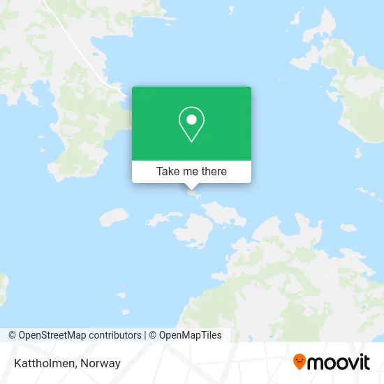 Kattholmen map